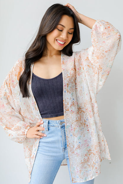 Floral Kimono