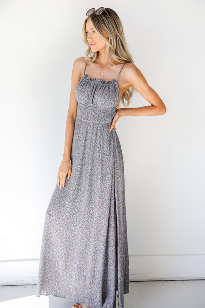 Floral Maxi Dress side view