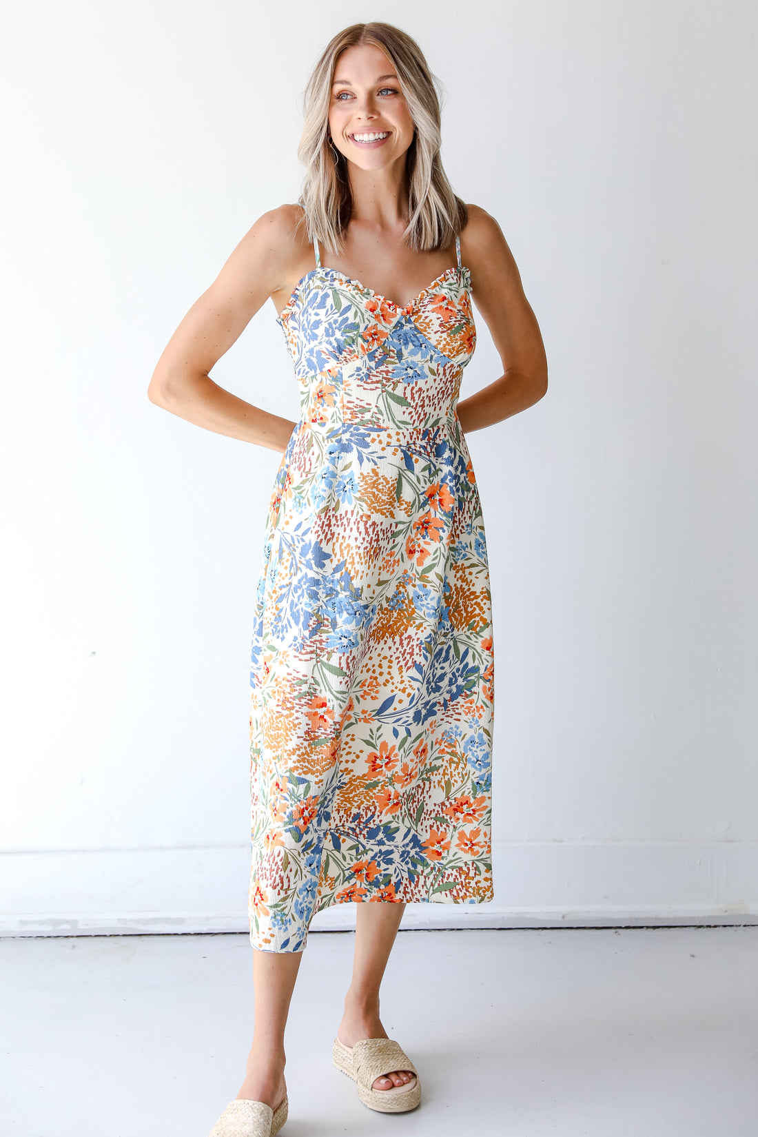 Floral Midi Dress
