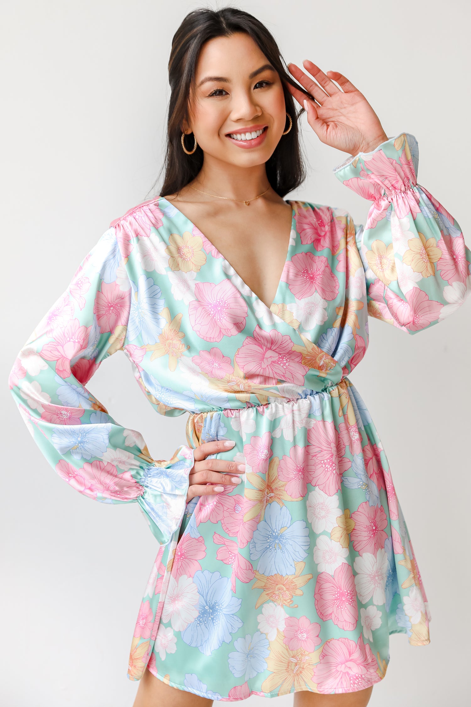 Floral Dress from dress up