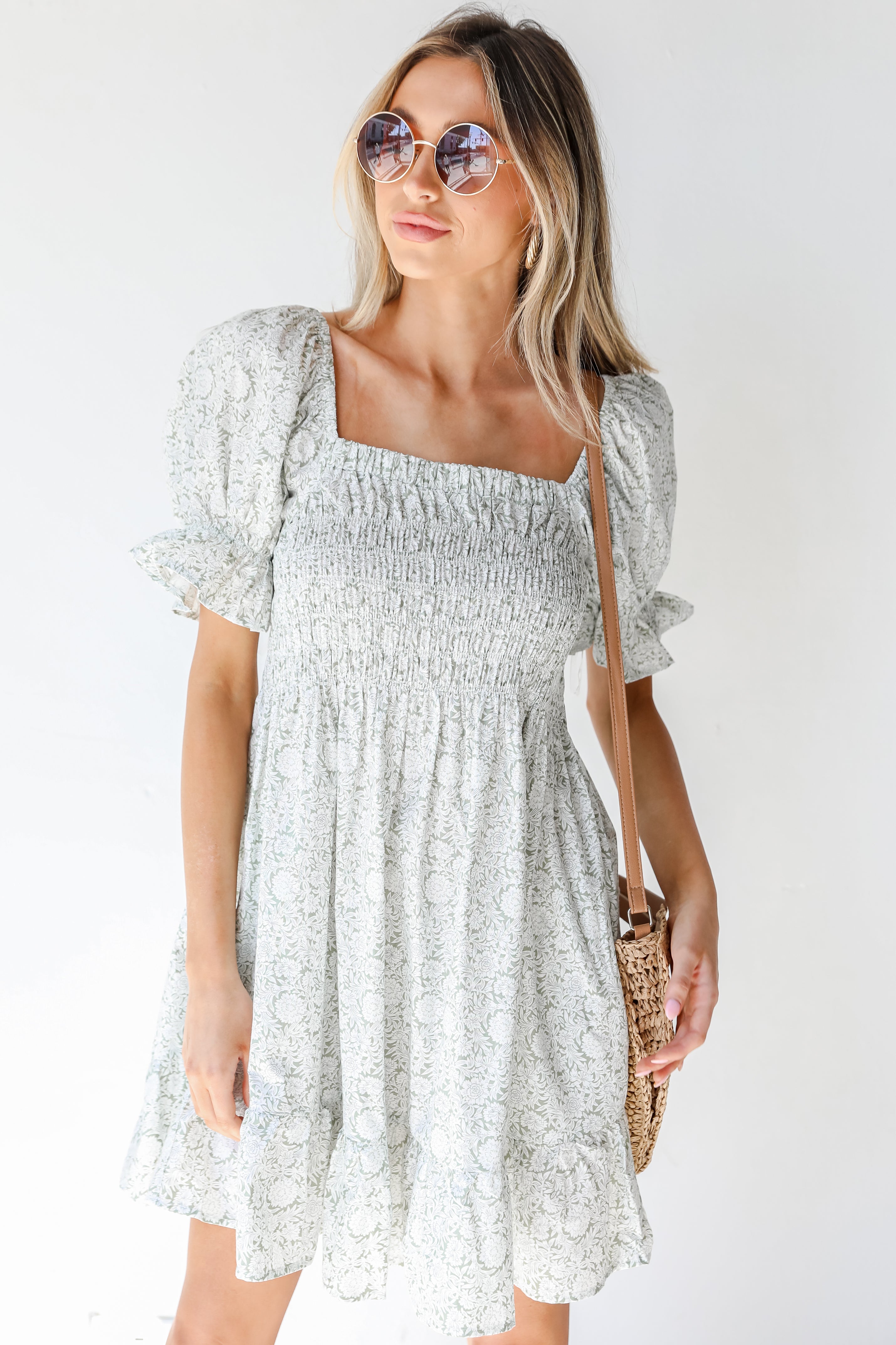 Floral Mini Dress from dress up