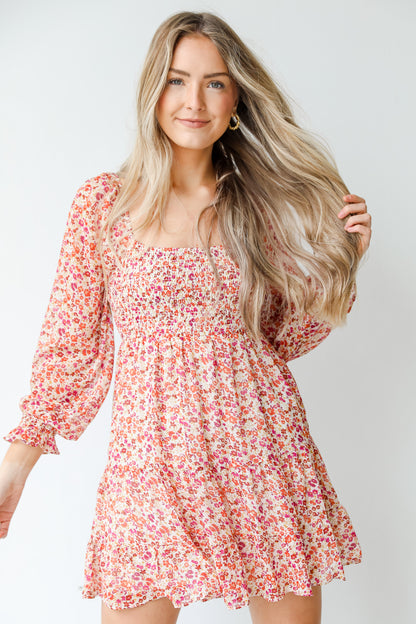 Floral Mini Dress from dress up