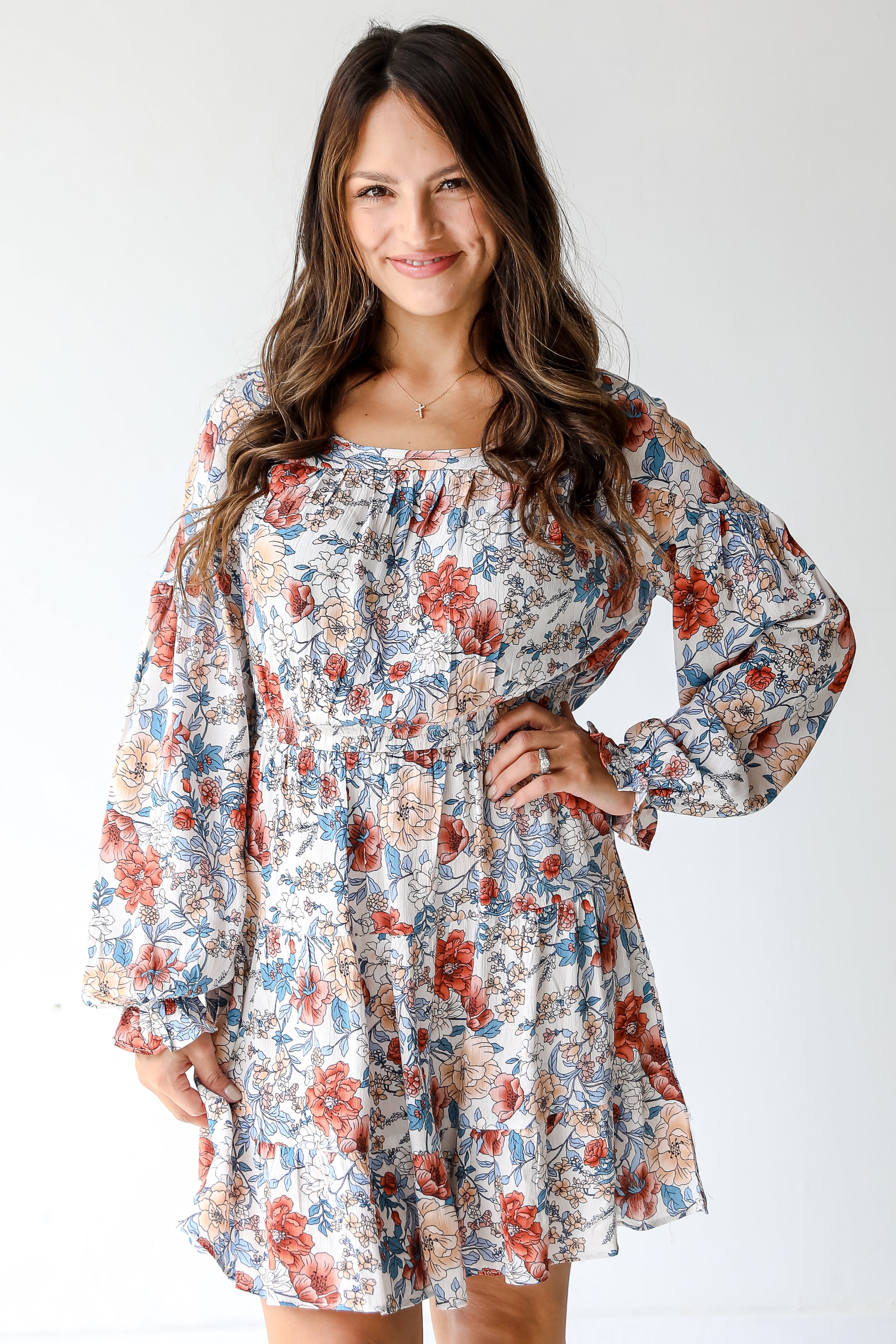 Floral Mini Dress