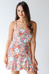 floral mini dress