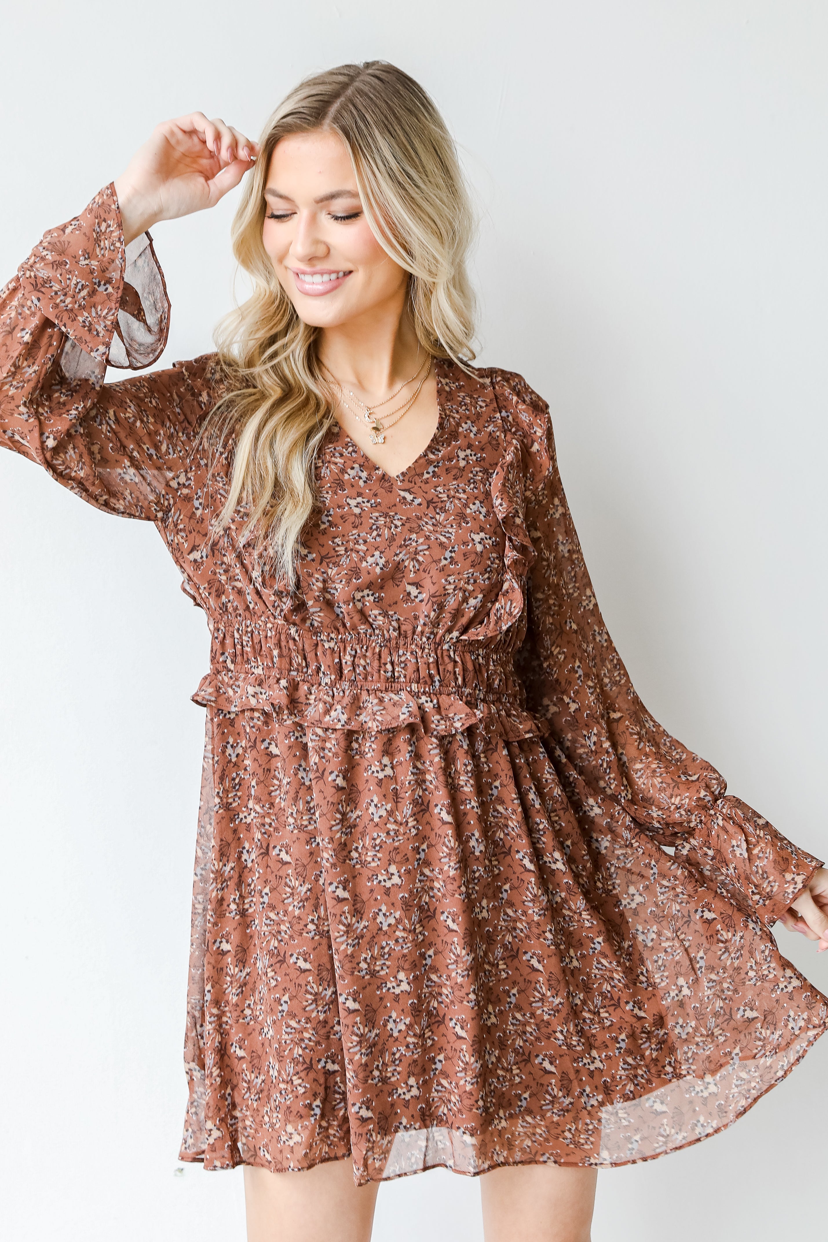 Floral Mini Dress