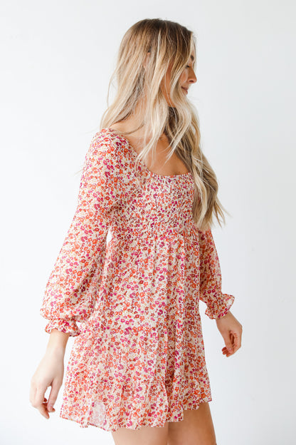 Floral Mini Dress side view