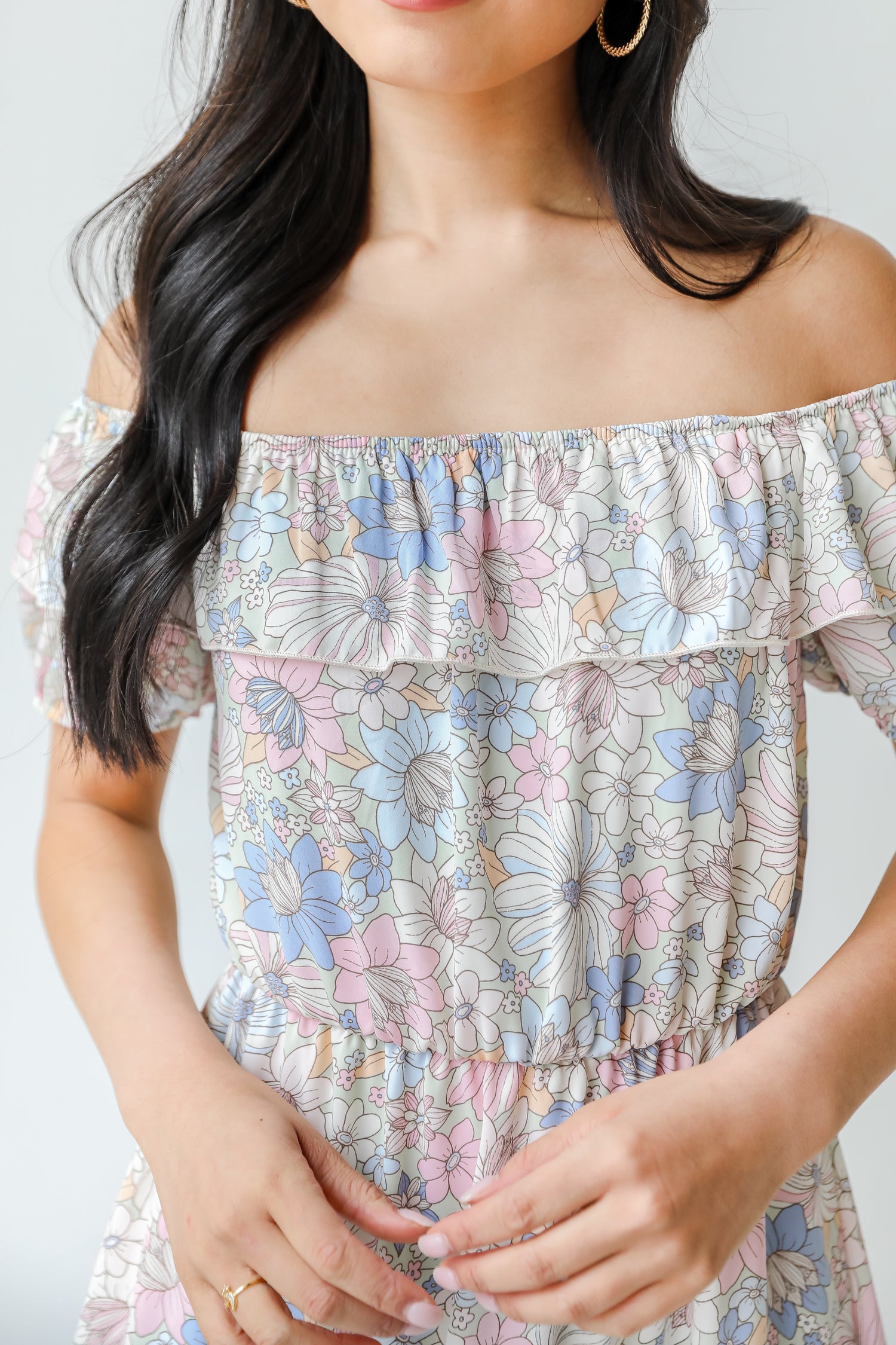Floral Dress close up