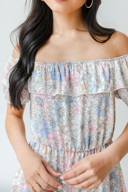 Floral Dress close up