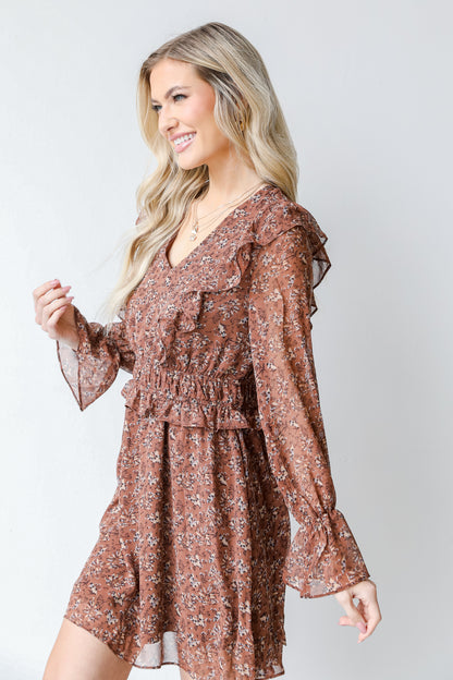 Floral Mini Dress side view