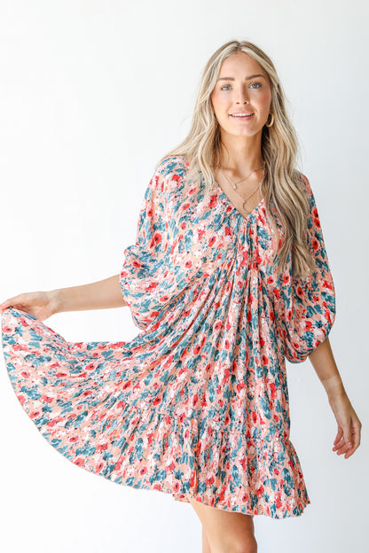 Yours Evermore Floral Mini Dress