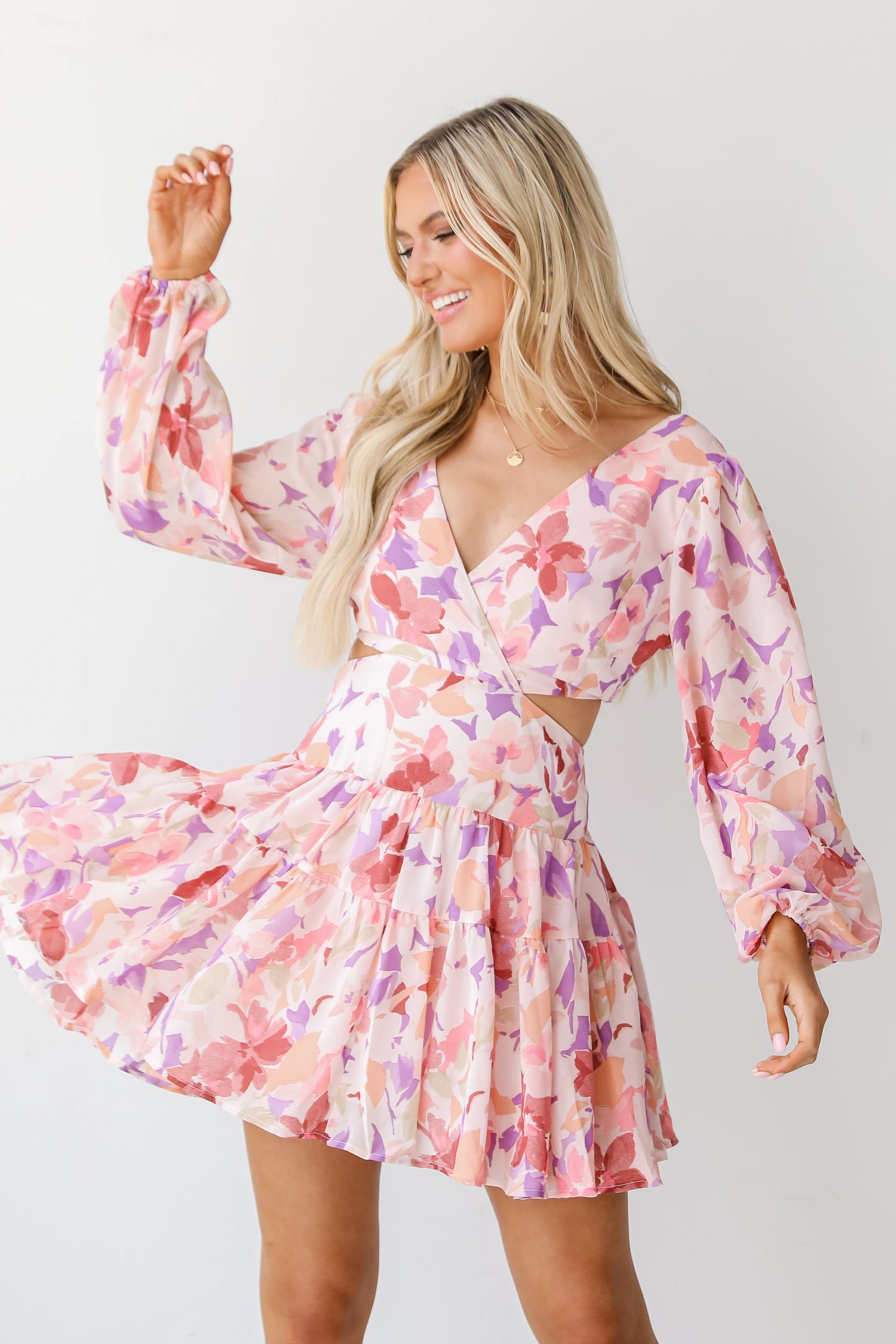 Floral Mini Dress