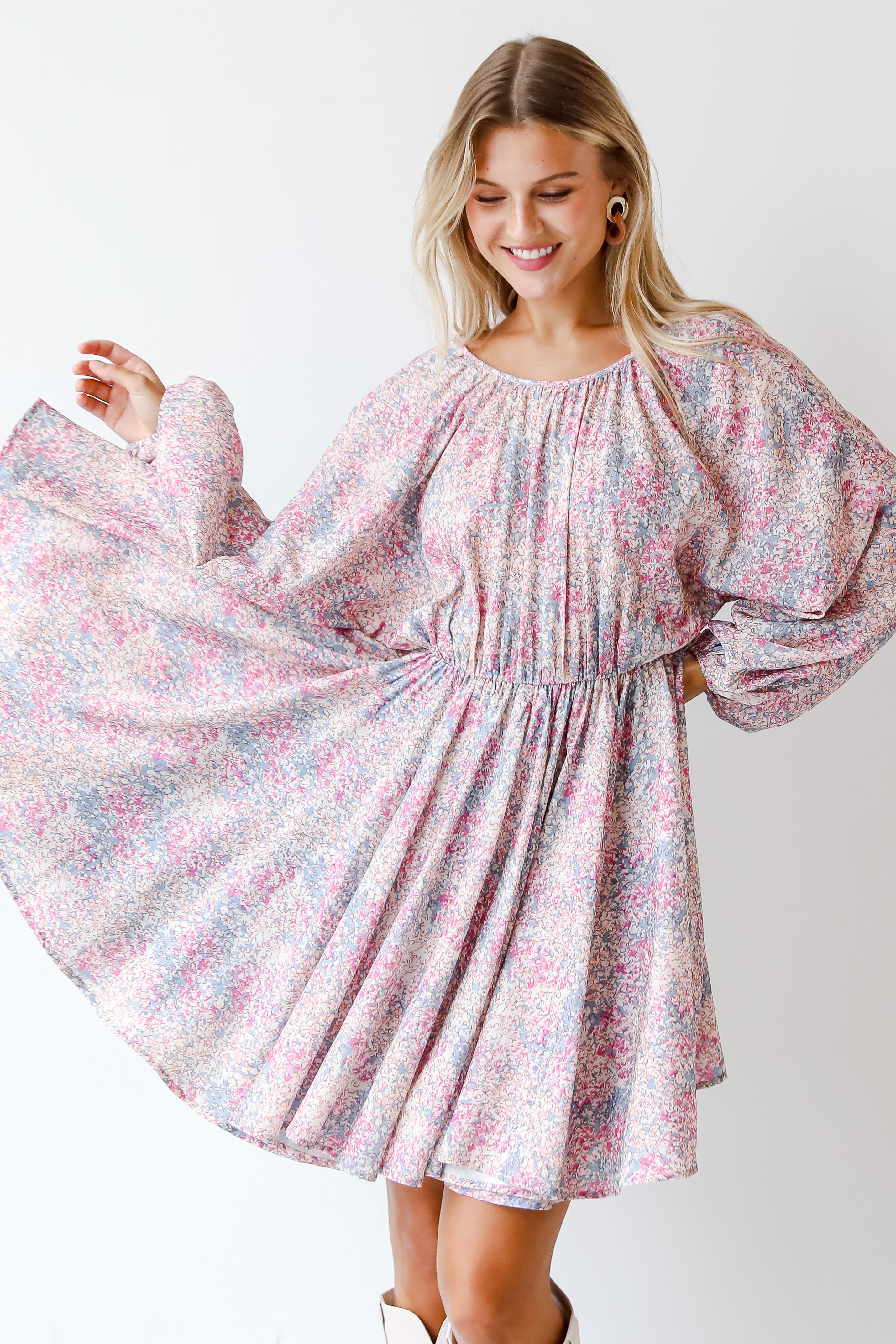 Floral Mini Dress