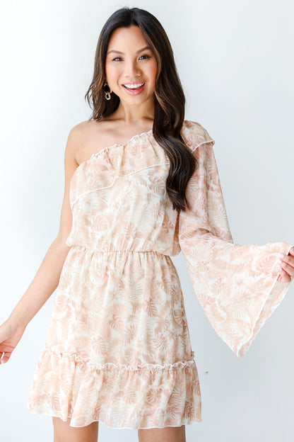 One-Shoulder Mini Dress