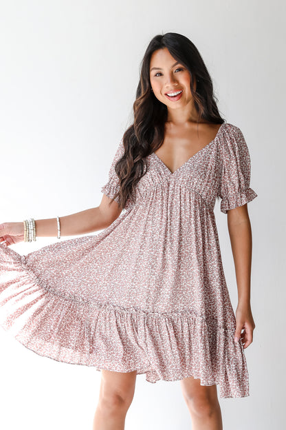 Floral Mini Dress
