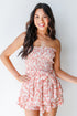 Strapless Romper