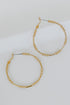 Gold Ball Hoop Earrings from dress up