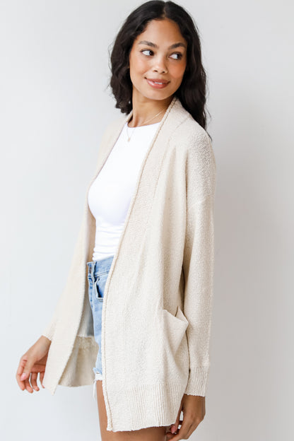 Cardigan side view