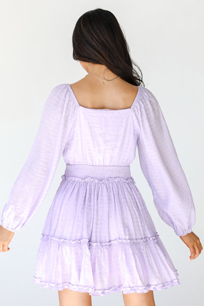 Tiered Dress back view