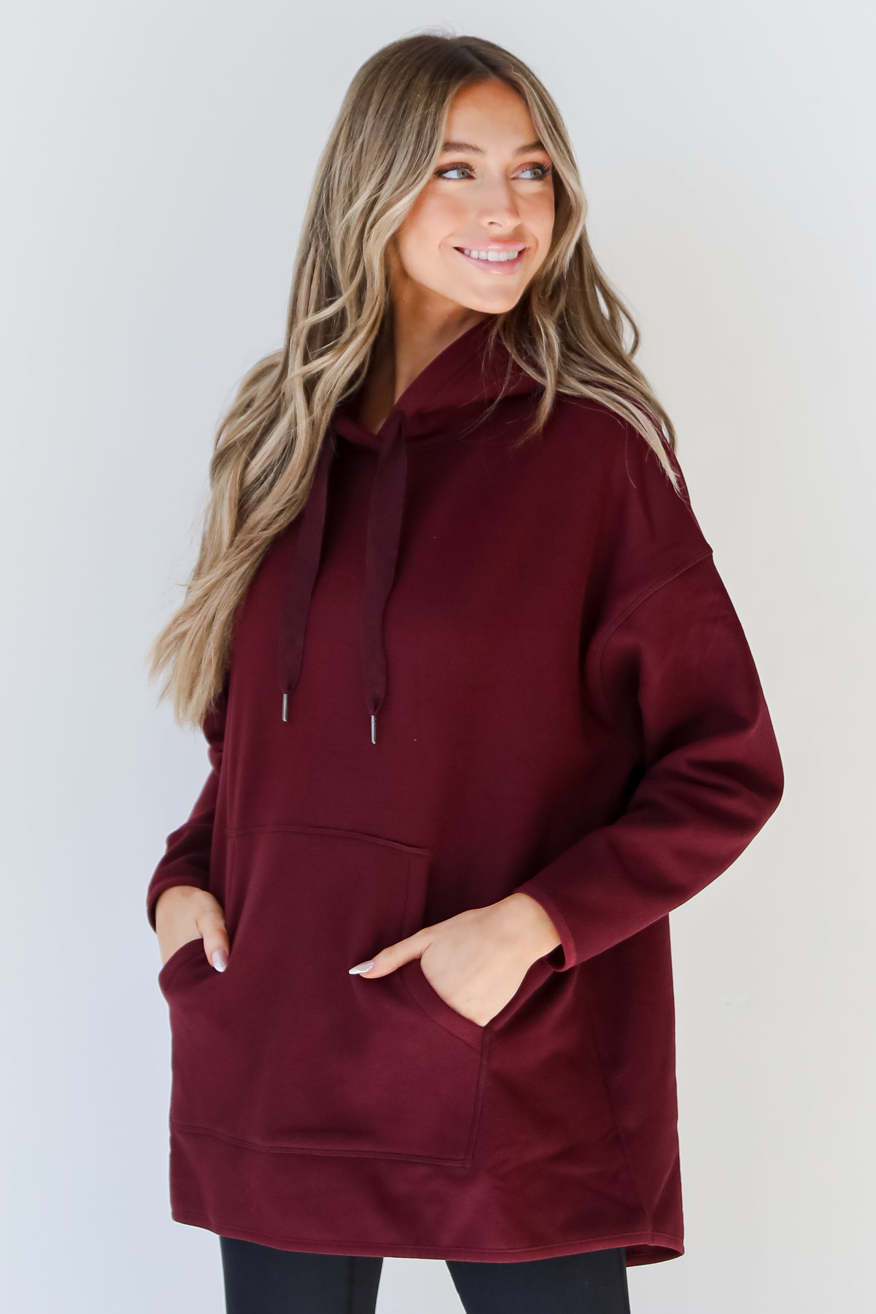 Fleece Hoodie front view