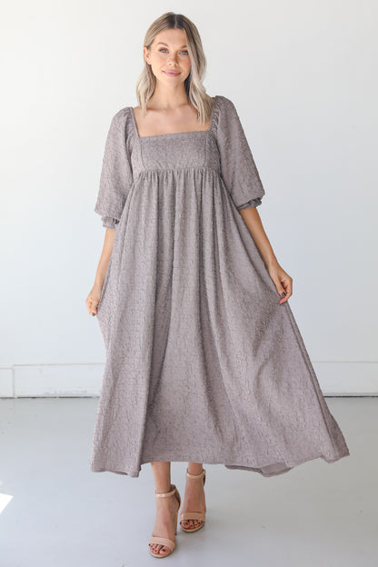 Maxi Dress on model