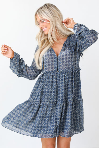 Tiered Mini Dress
