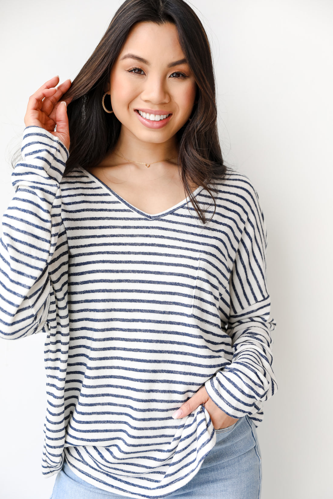 Striped Knit Top from dress up
