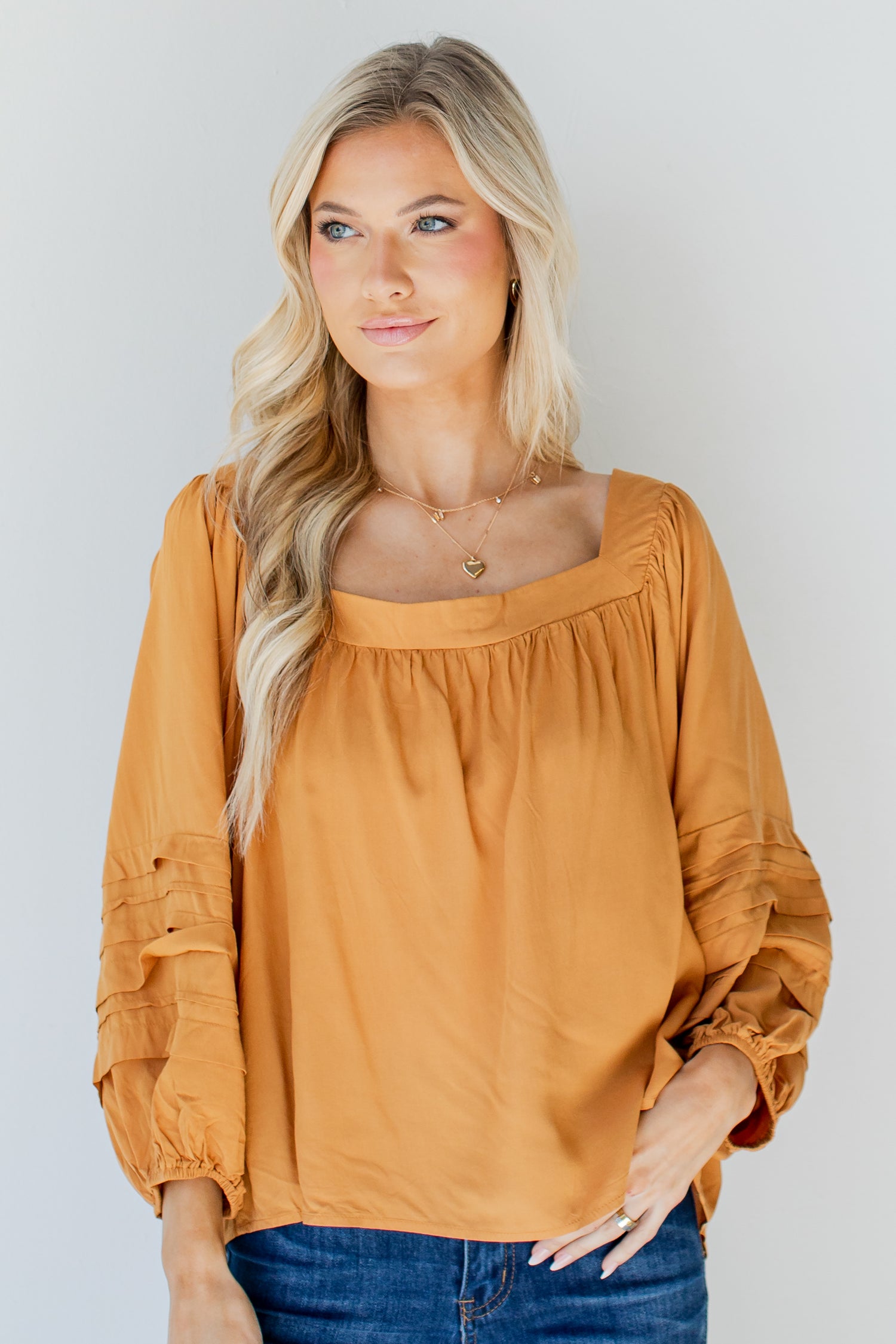 Blouse front view