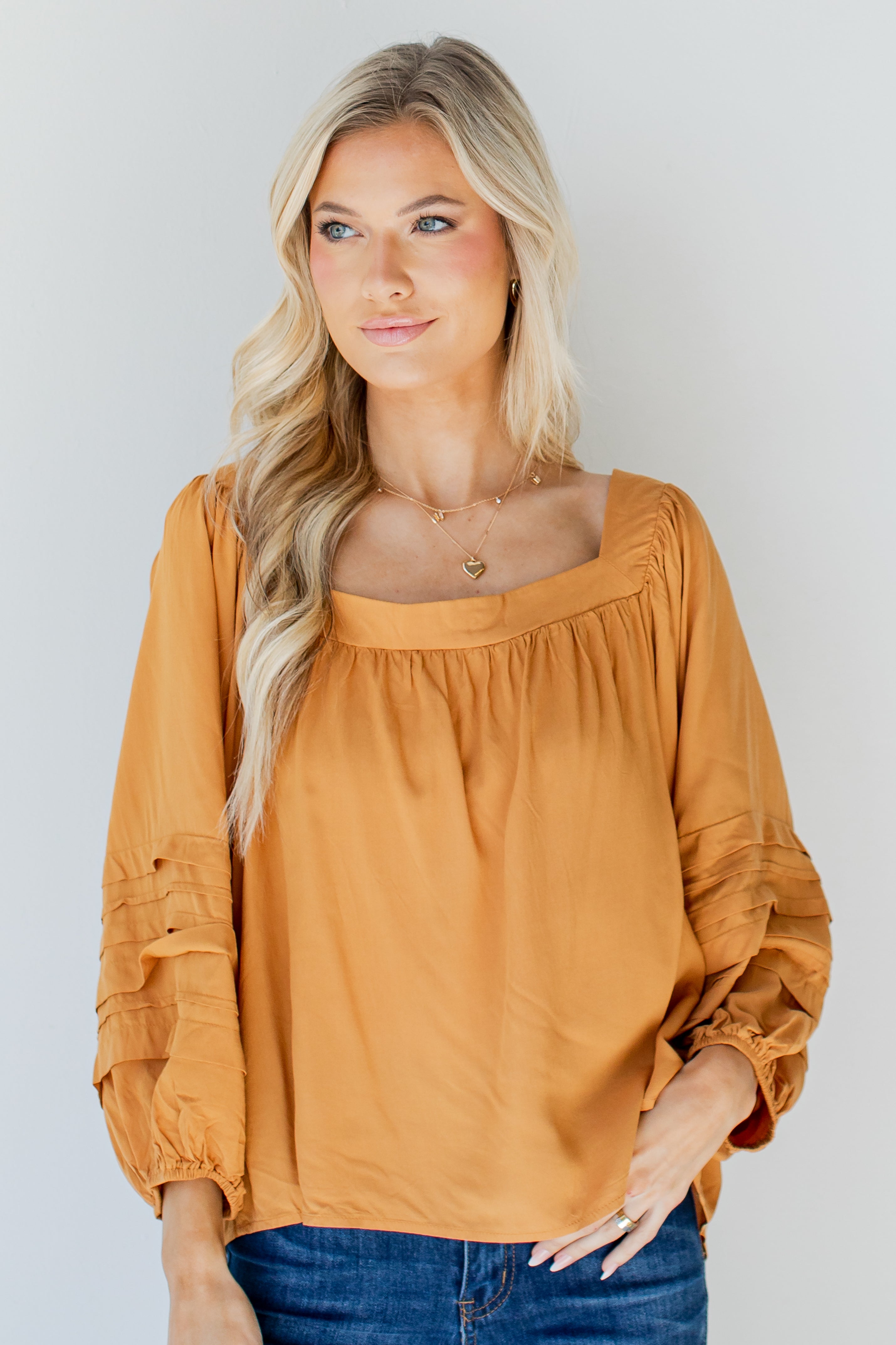 Blouse front view