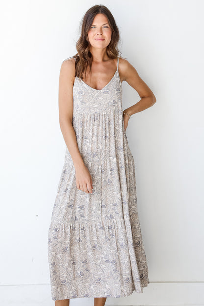 Tiered Maxi Dress