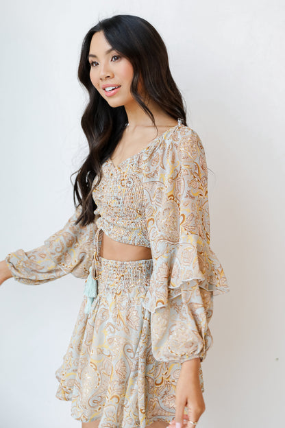 Paisley Top side view
