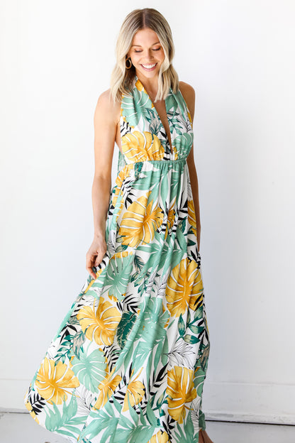 Maxi Dress on model