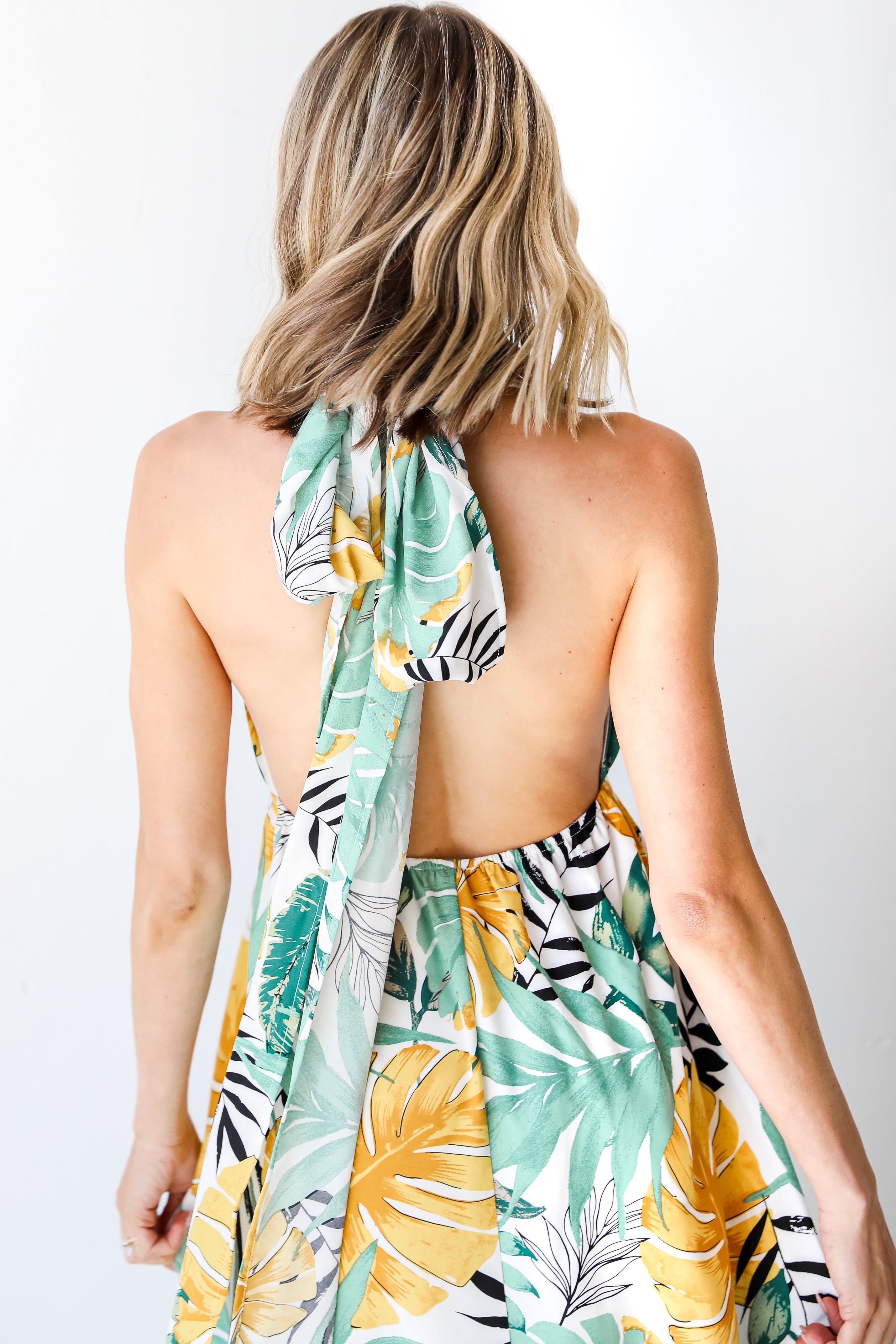 Maxi Dress back view