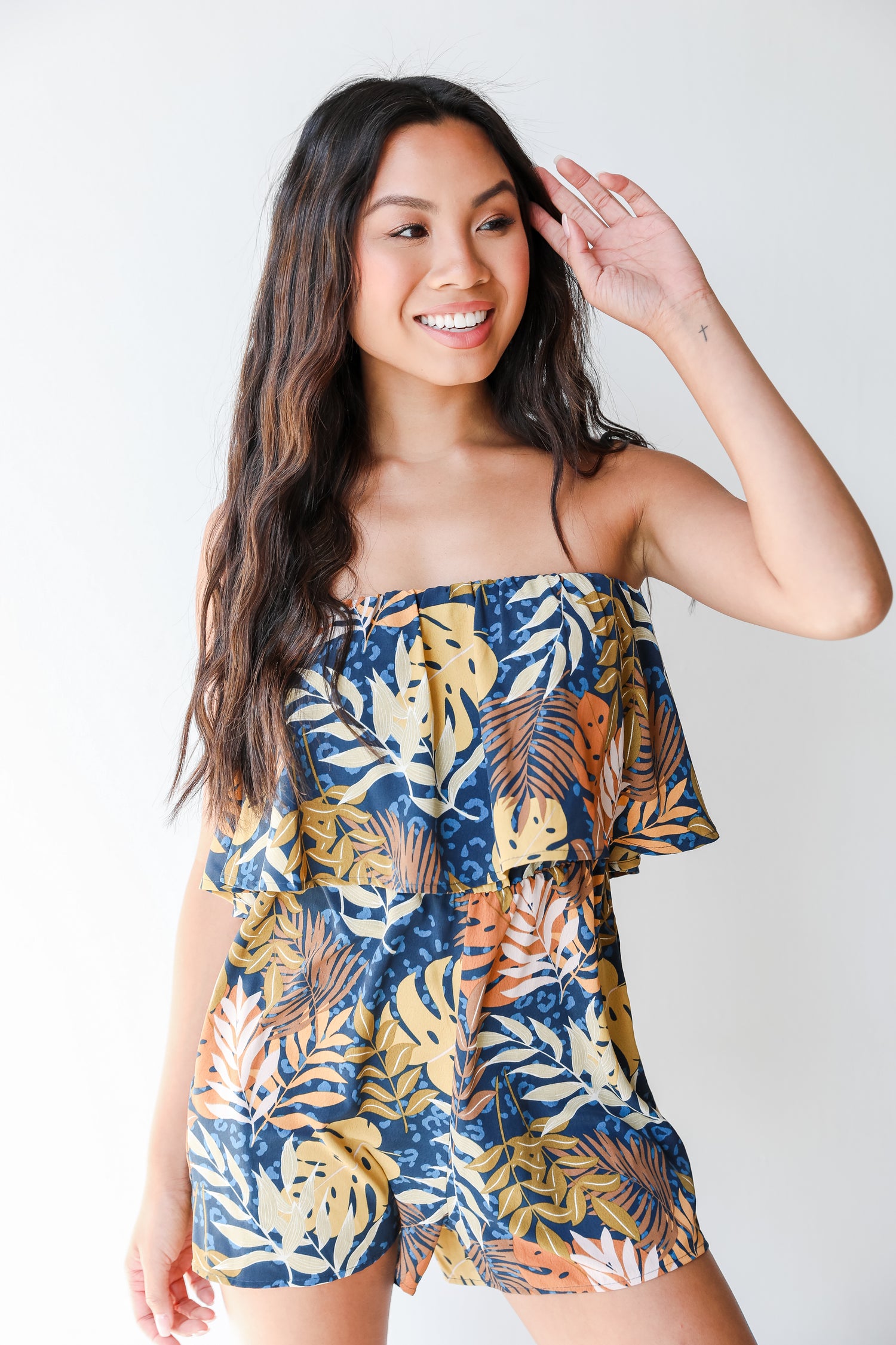 Strapless Romper from dress up