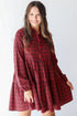 plaid dress