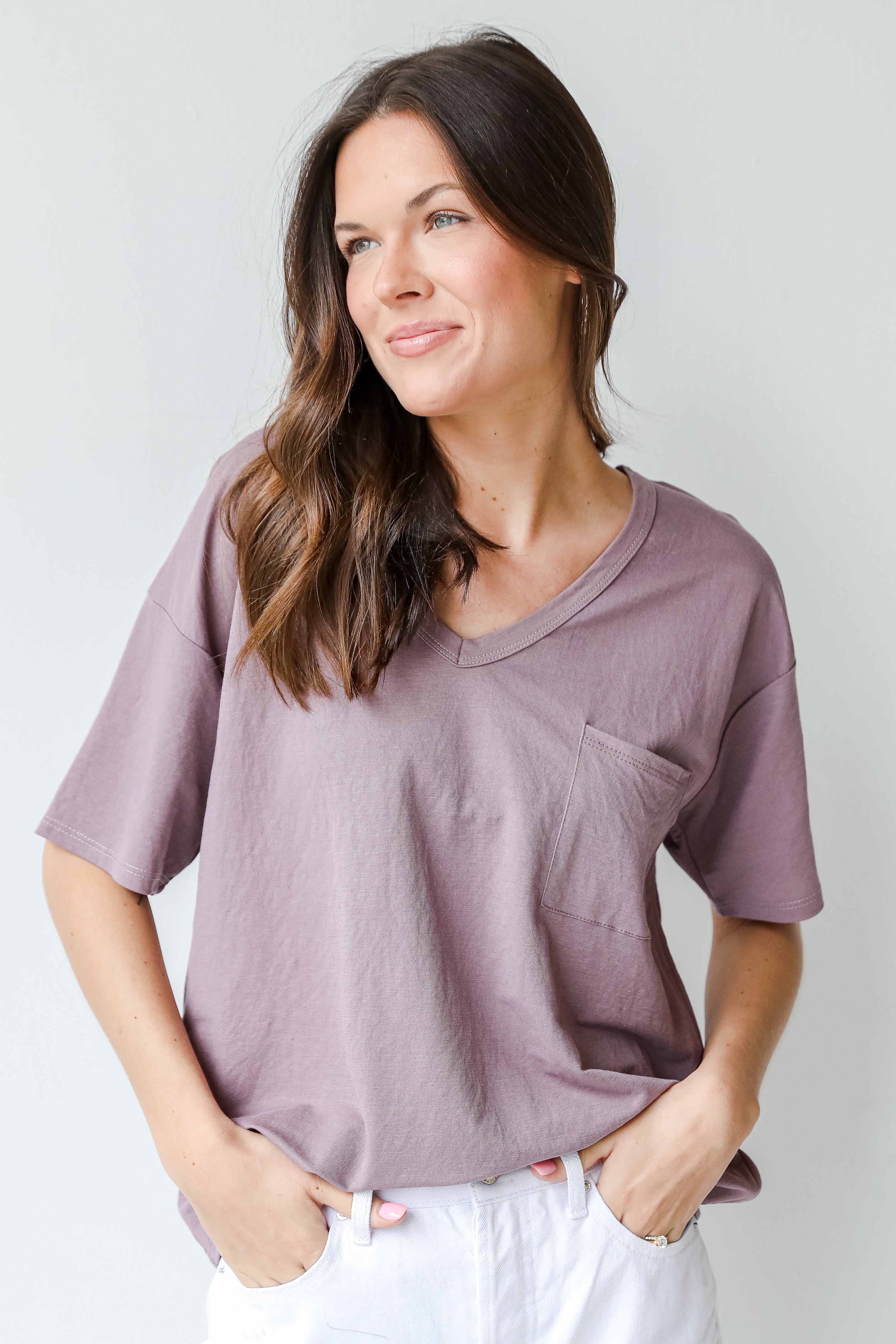 Tee in lavender