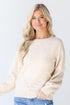 Sweater in ivory