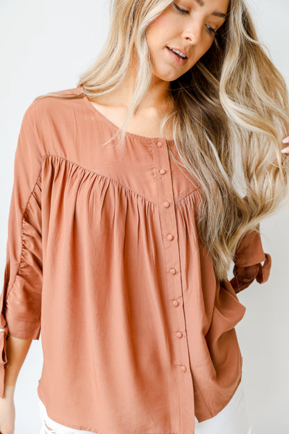Babydoll Blouse close up