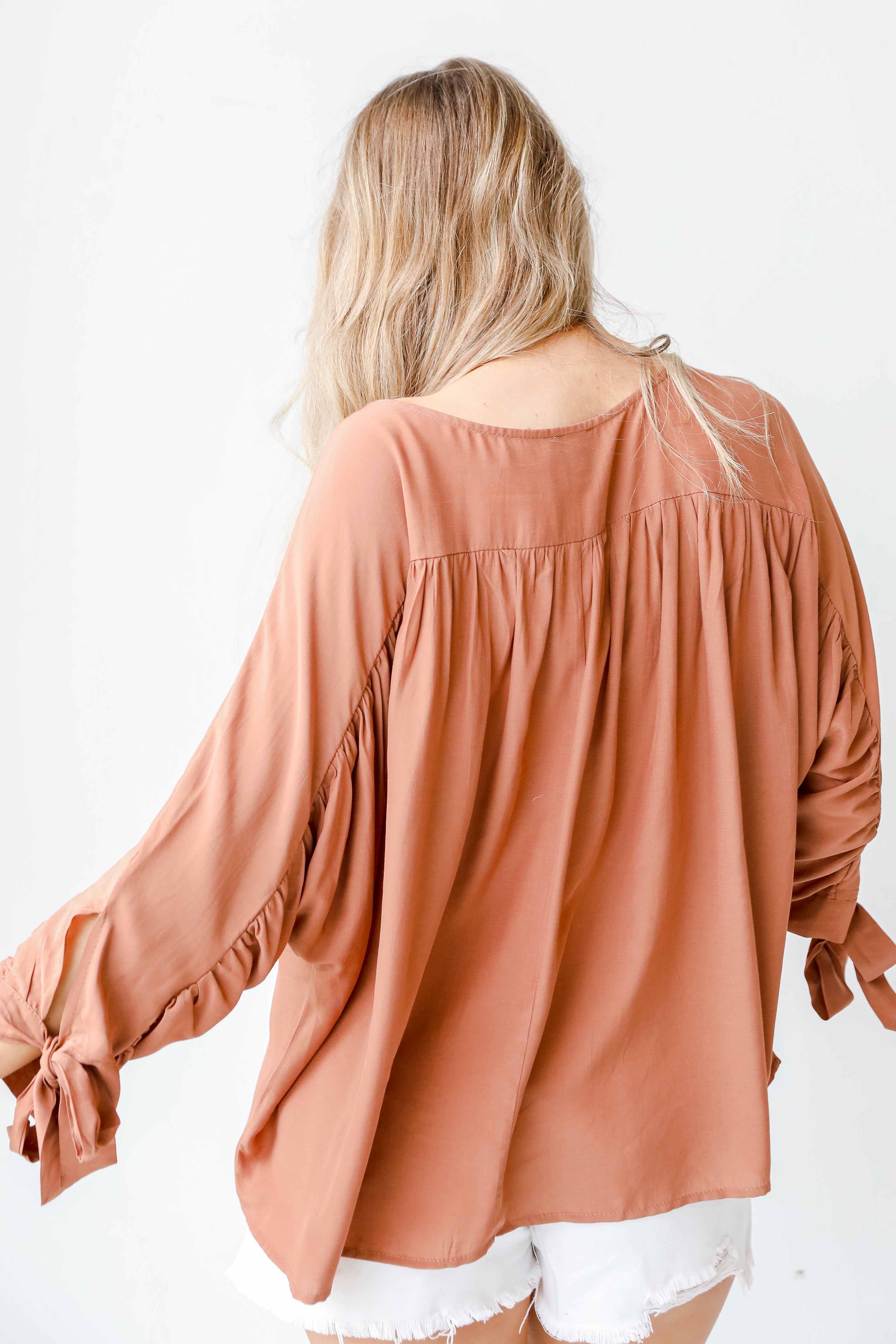 Babydoll Blouse back view