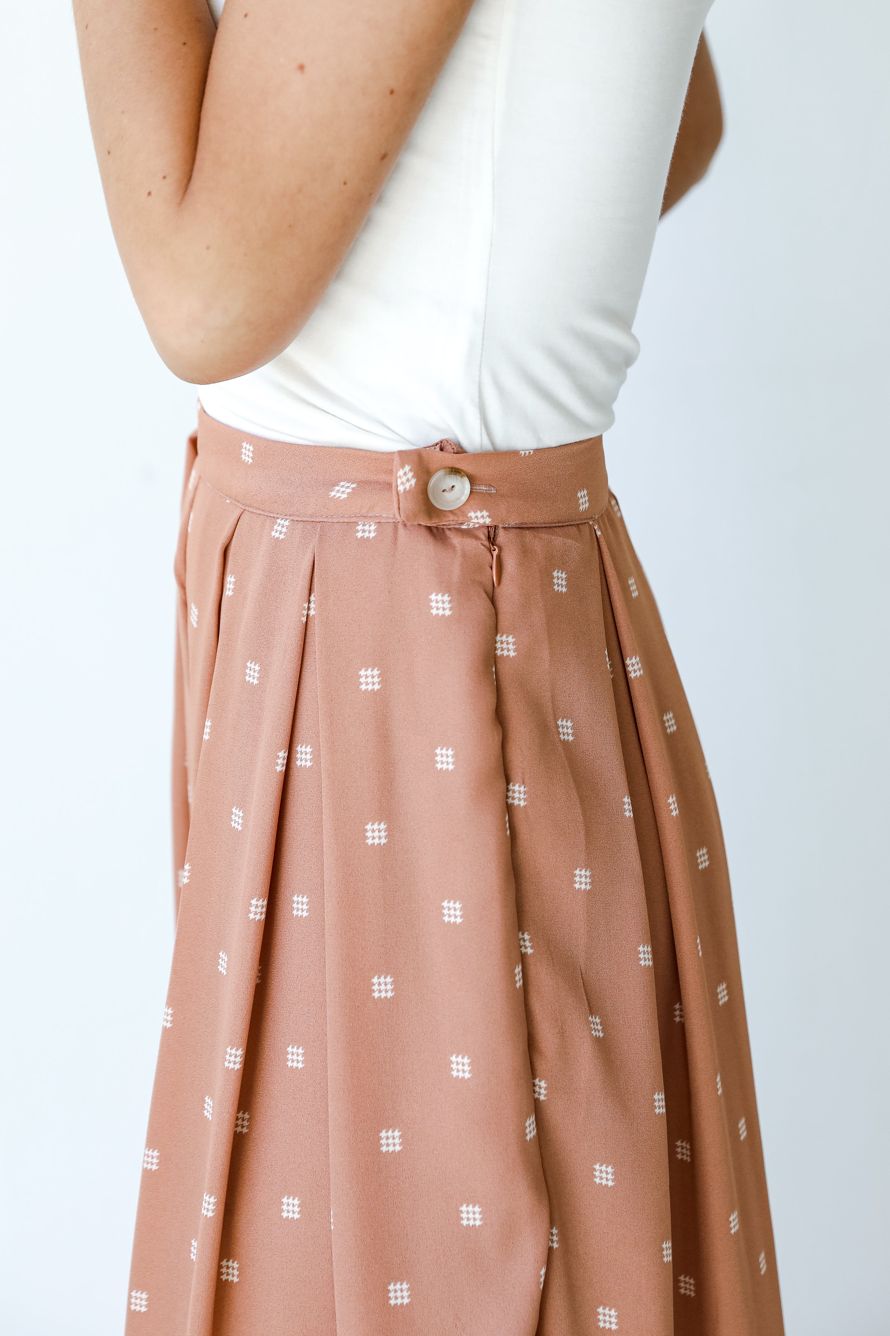 Wide Leg Pants close up