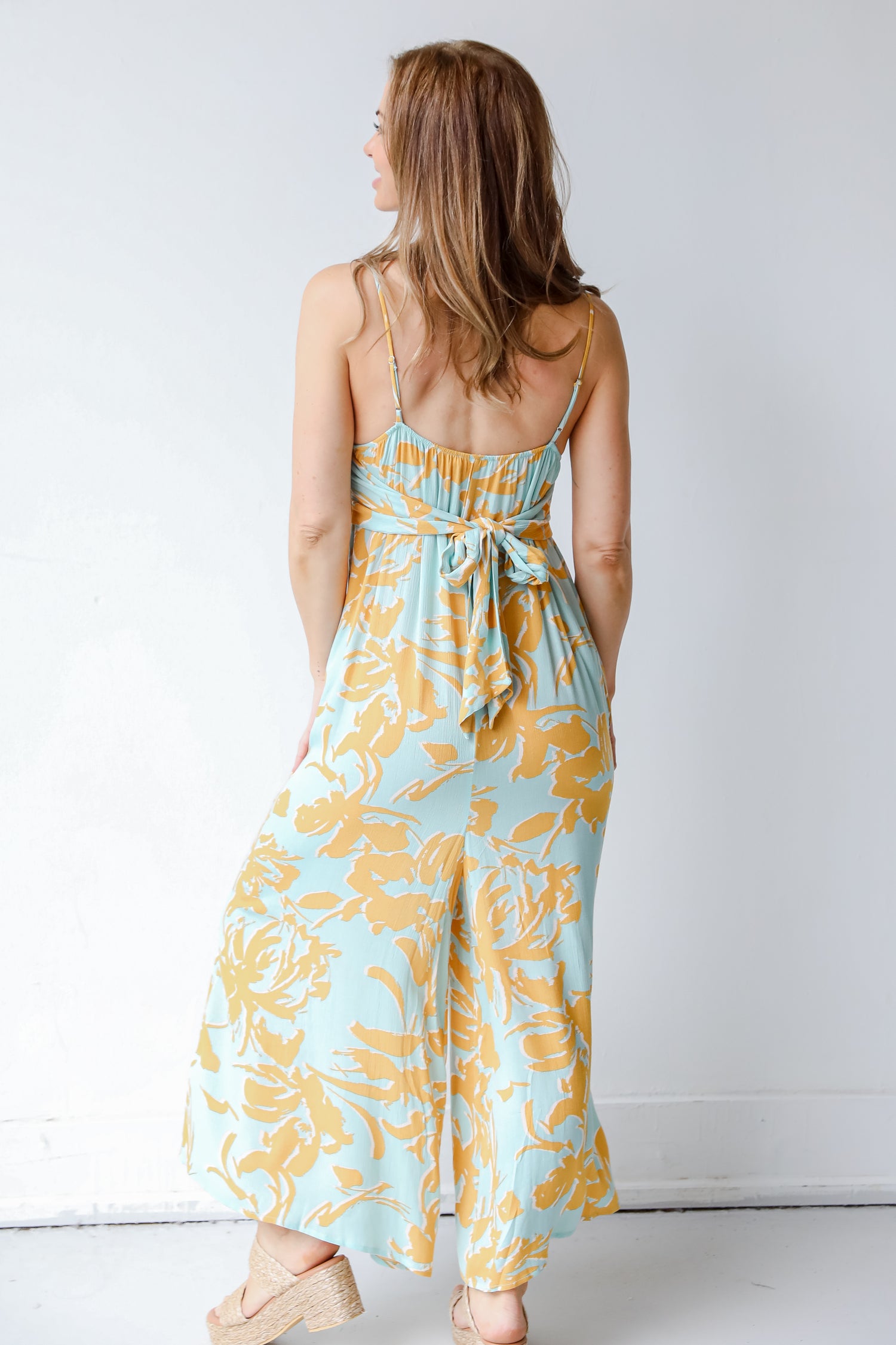 Jumpsuit back view