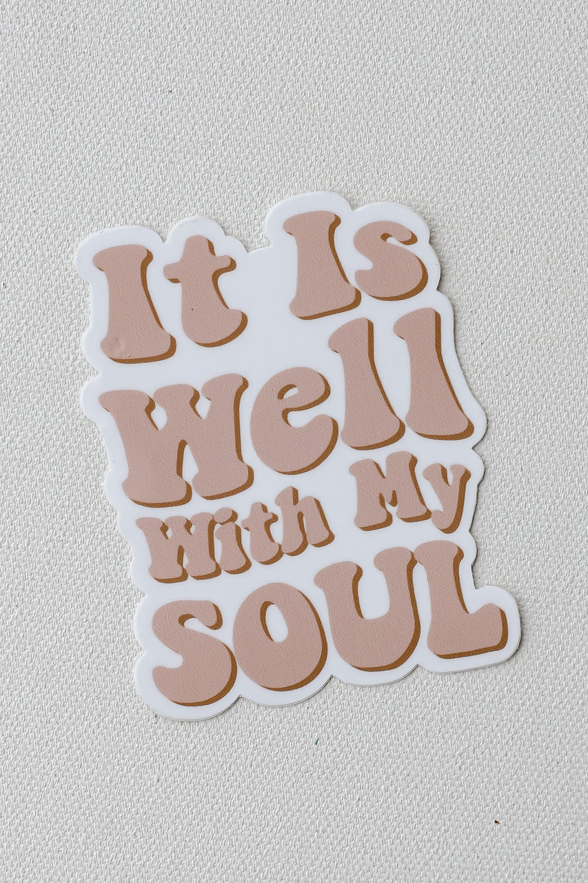 It Is Well With My Soul Sticker