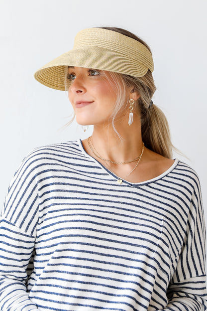 Straw Visor