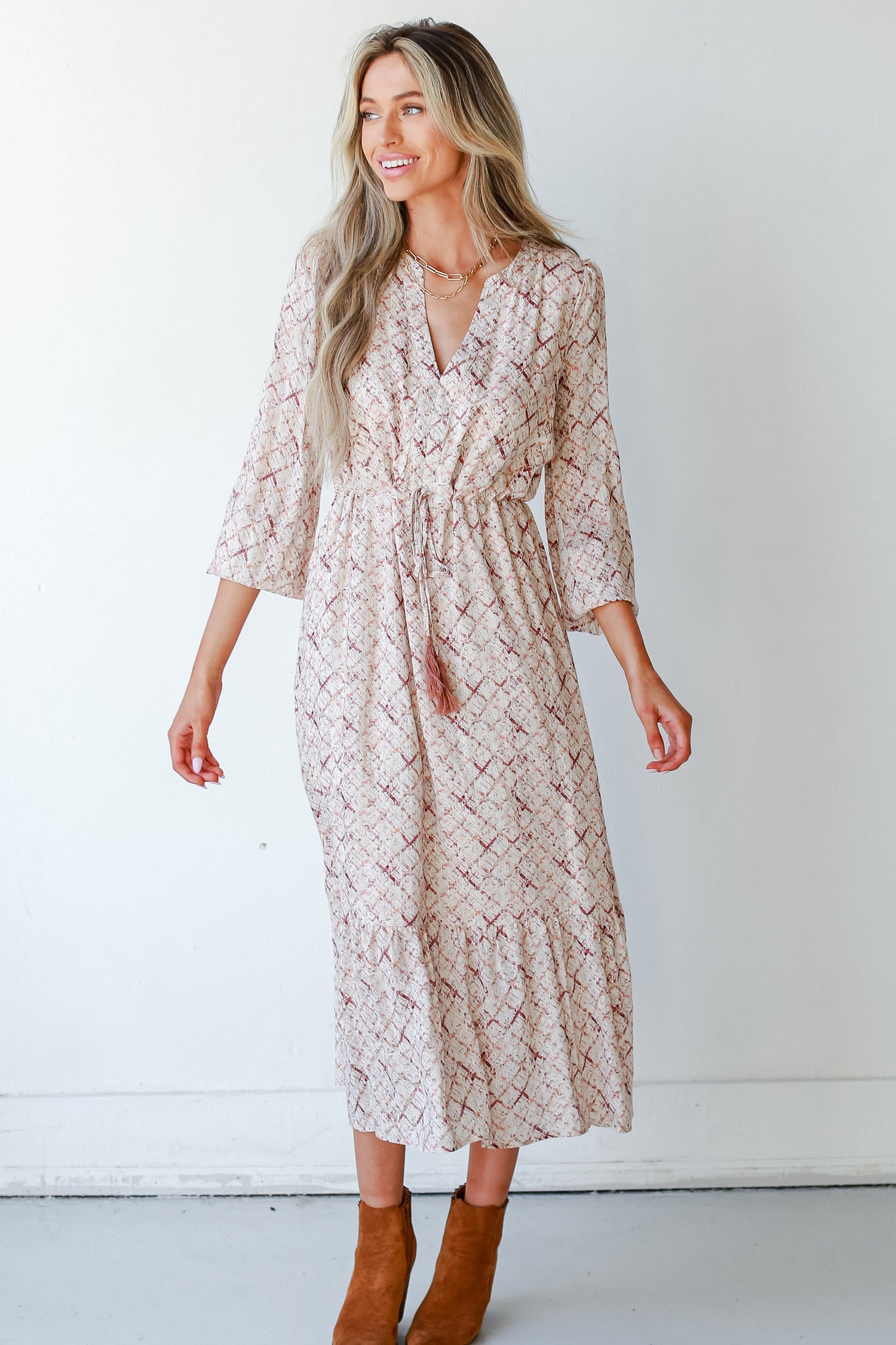 Midi Dress front view