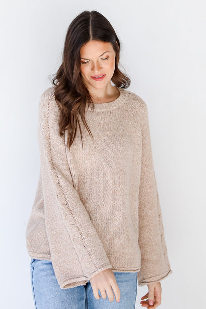 Sweater on model