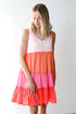 Tiered Mini Dress