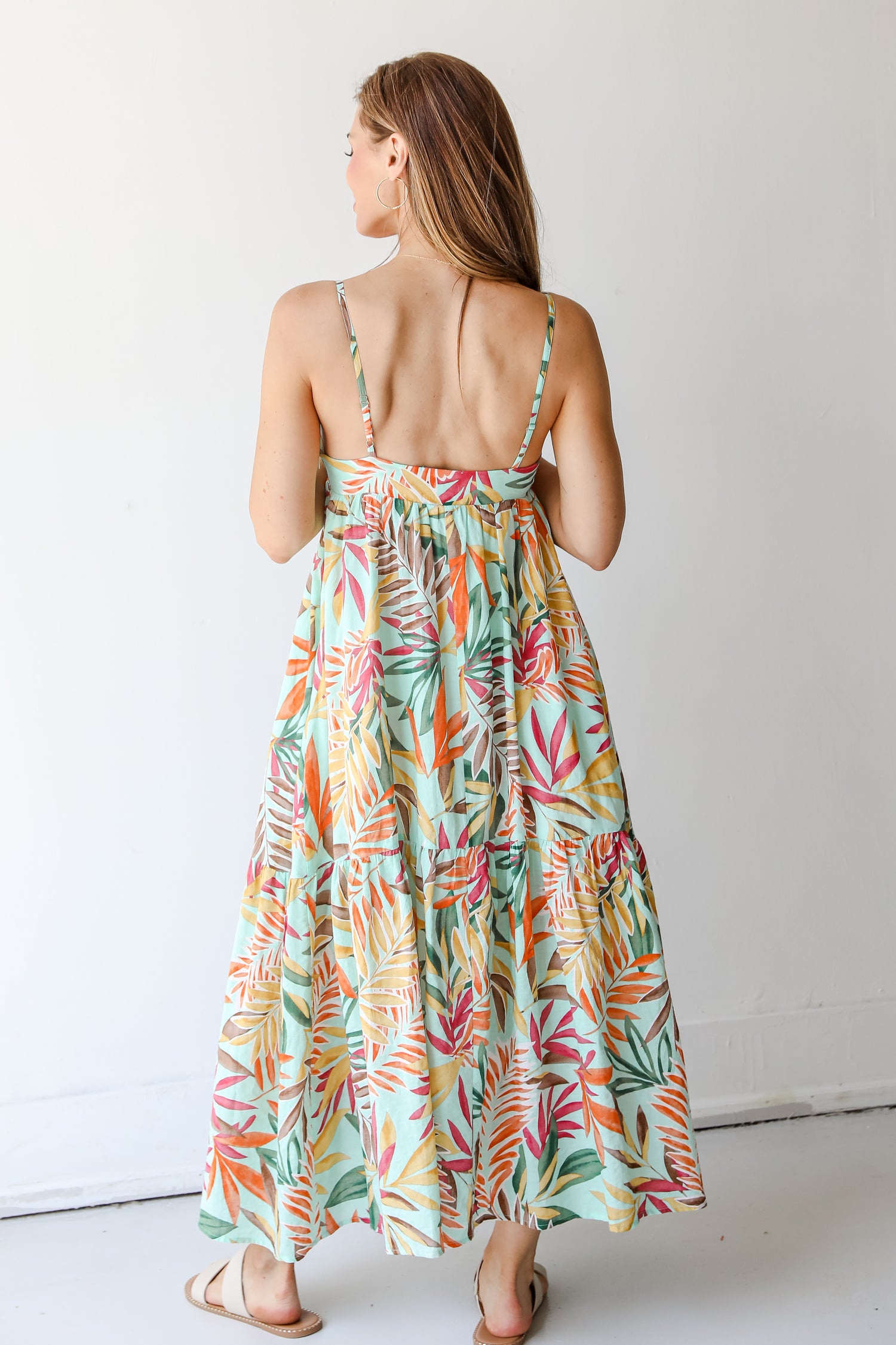 Maxi Dress back view