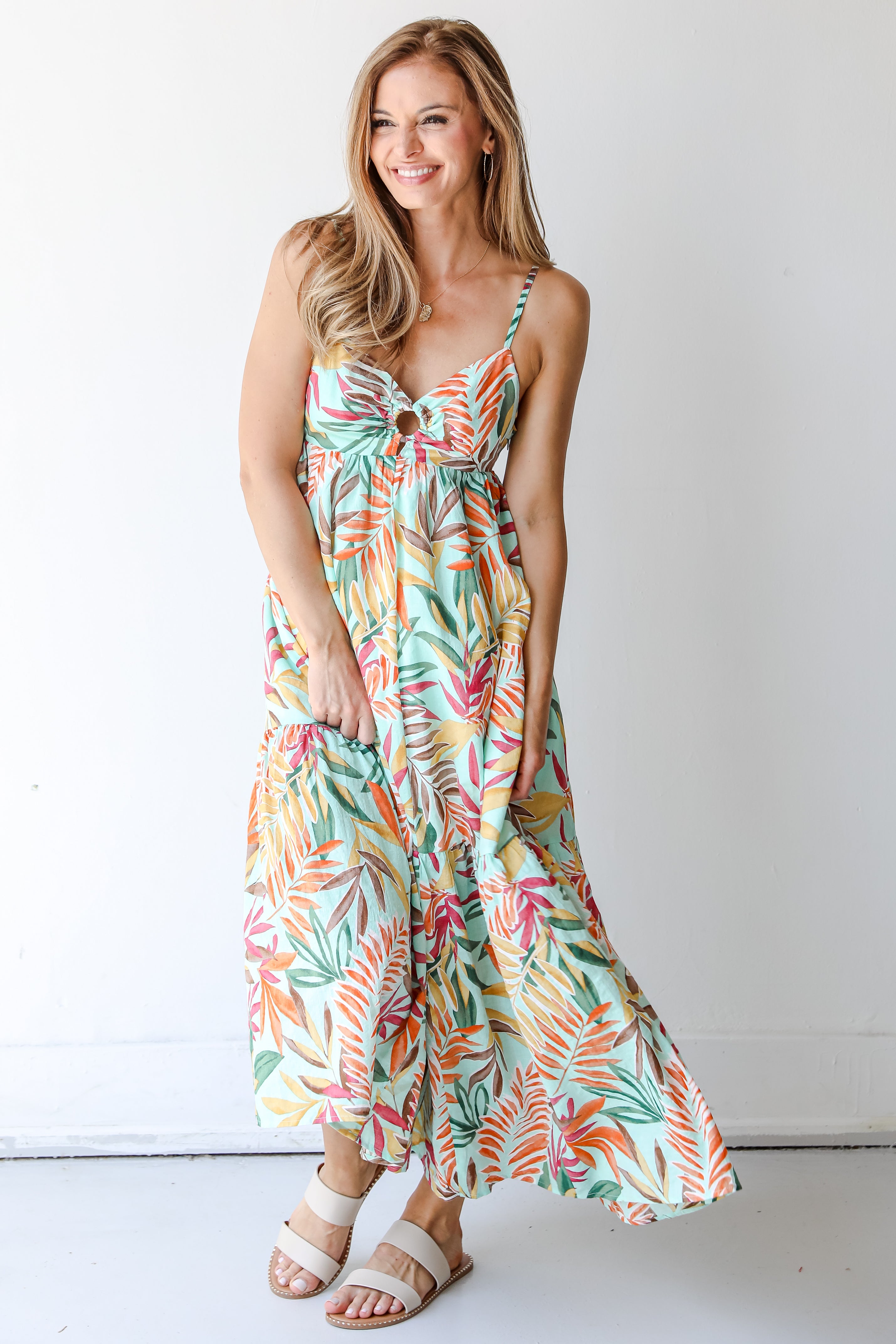 Maxi Dress front view