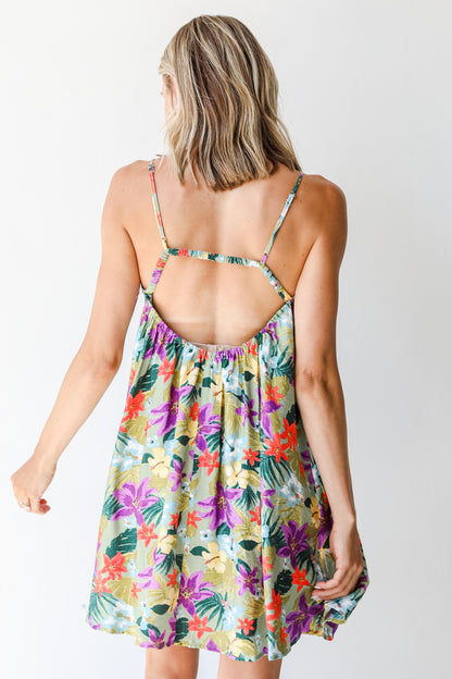 Floral Mini Dress from dress up