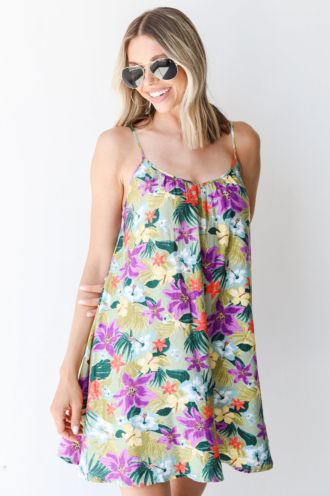 Floral Mini Dress