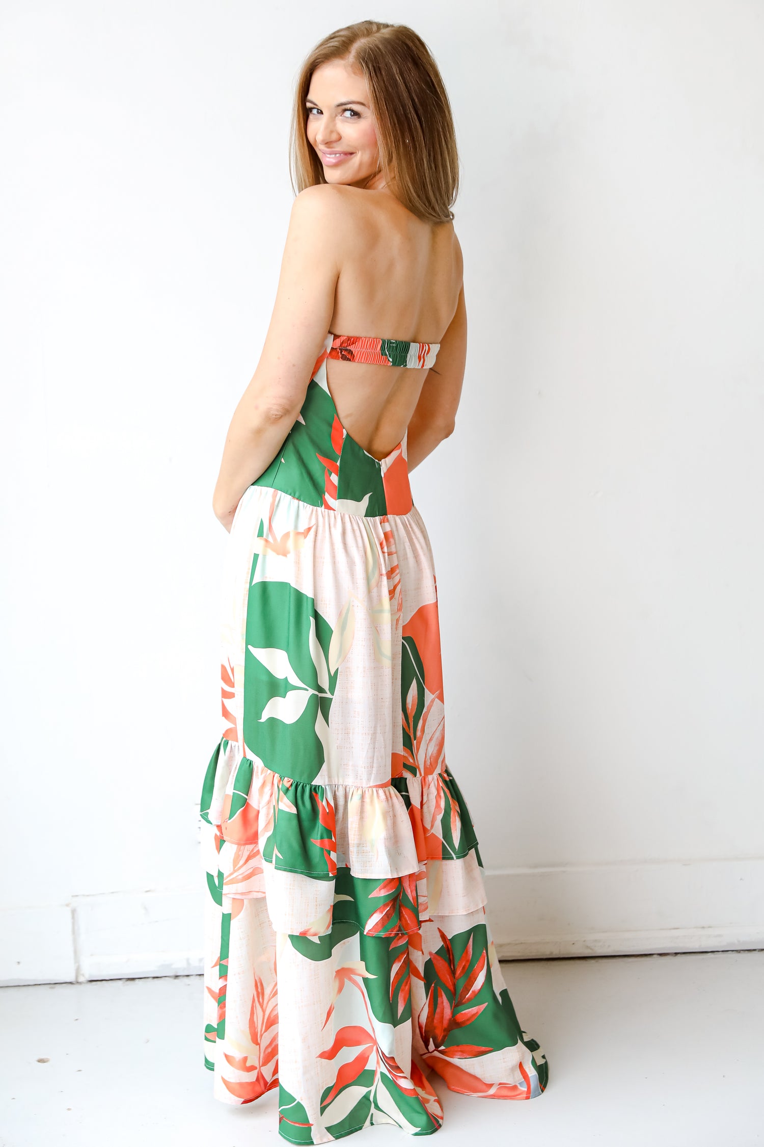 Strapless Maxi Dress from dress up